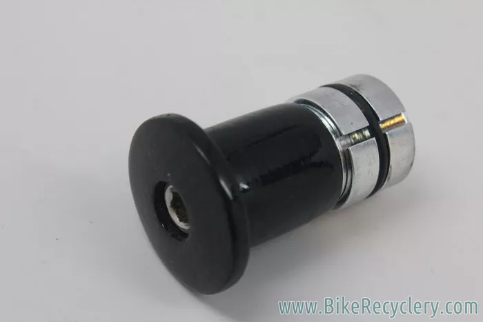 1" Fork Compression Plug & Carbon Top Cap: For Carbon Steer Tubes