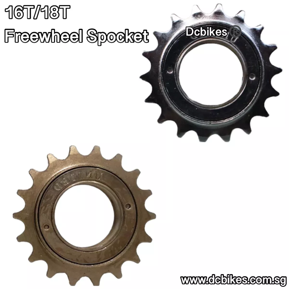 16T | 18T Single Speed Freewheel 34mm Threaded Sprocket Cog