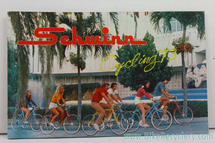 1973 Schwinn Cycles Consumer Catalog / Brochure (mint)