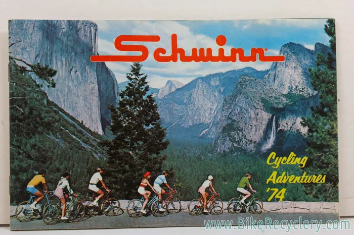 1974 Schwinn Cycles Consumer Catalog / Brochure & Price List (mint)