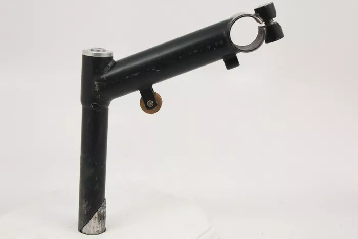 1980's Quill Roller Stem: 130mm x 25.4mm: Cable Stop & Roller, High Rise