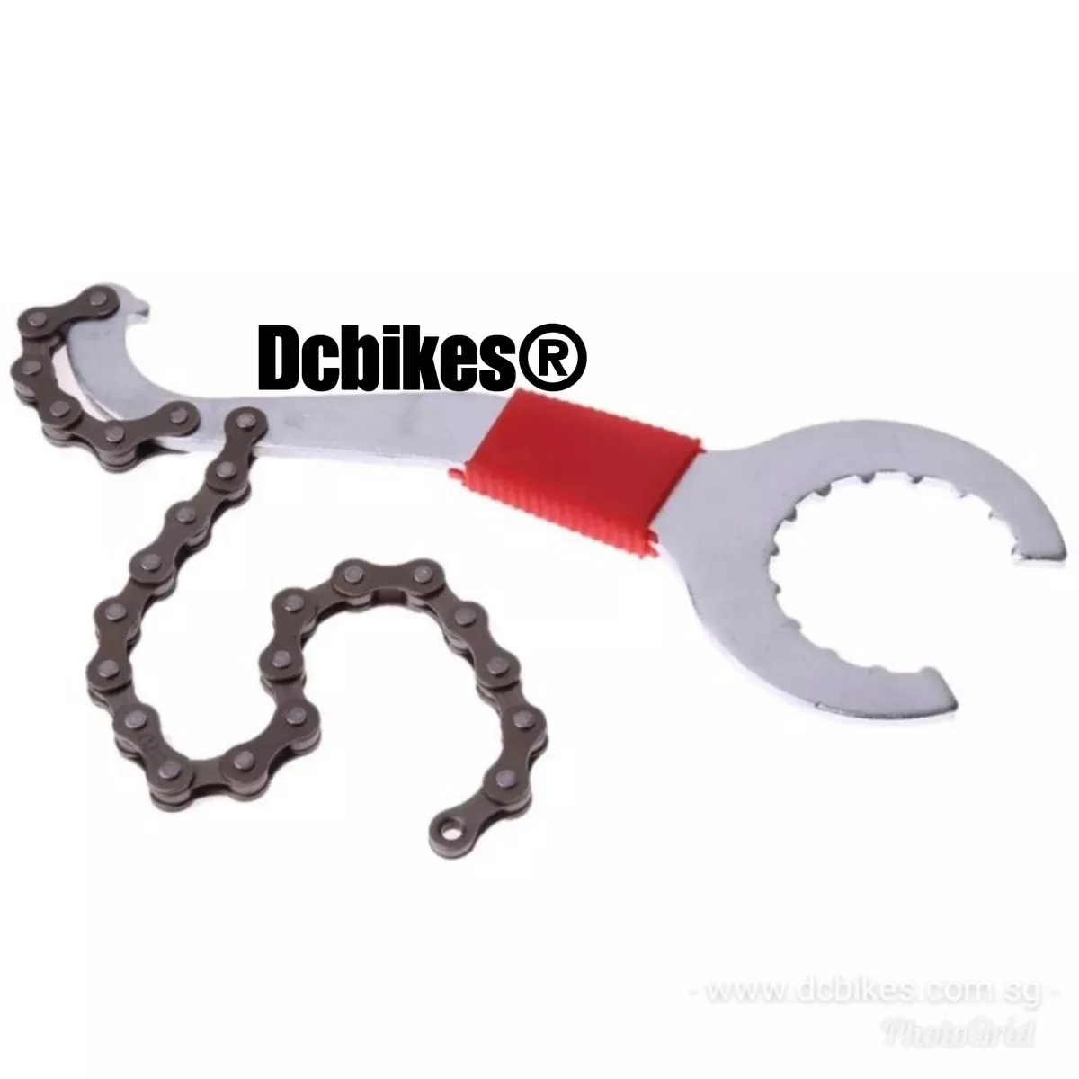 2 in 1 Cassette Chain Whip + Bottom Bracket BB Wrench Repair Tool