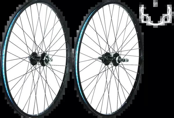 49N MTB/Urban 26-inch Rim & Disc Rear