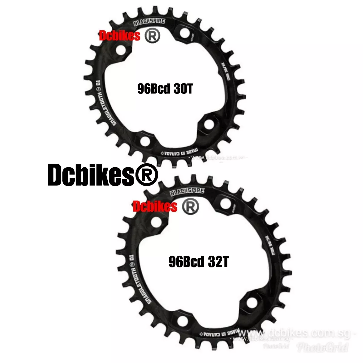 Blackspire 30T/32T Snaggletooth 96bcd Oval Chainring XT M8000 SLX M7000