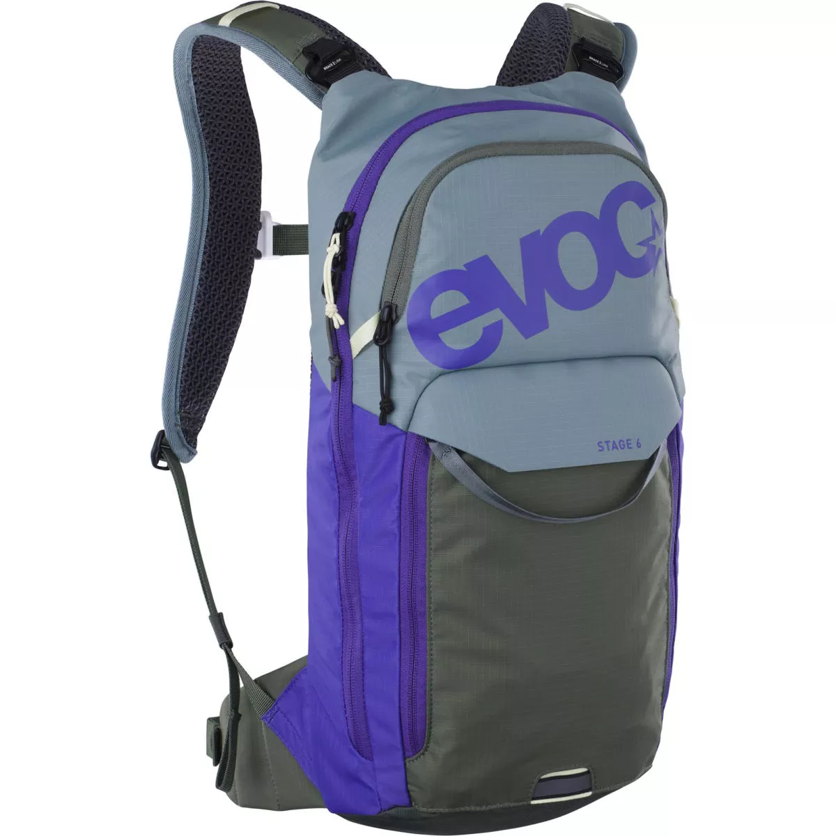 EVOC Stage 6Hydration Bladder 2 2026 STEELVIOLETDARK OLIVE ONE SIZE