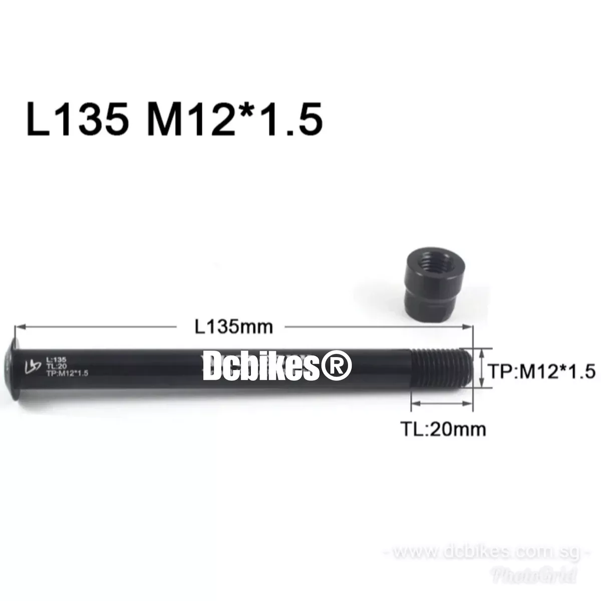 Front 12mm X 100mm/12mm X 110mm 135mm Thru Axle Skewer