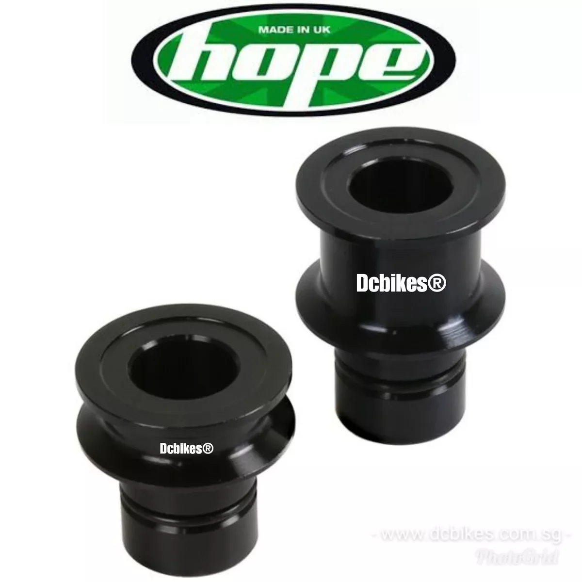 Hope Pro 2 EVO Pro 4 100mm - 110mm Boost + O-S Sram Rockshox Torque Cap Spacer Conversion Kit Front Adapter