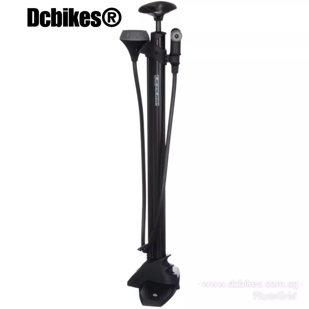 LL Presta/Schrader MTB Road Essential Floor Pump + Meter Gauge 160 Psi