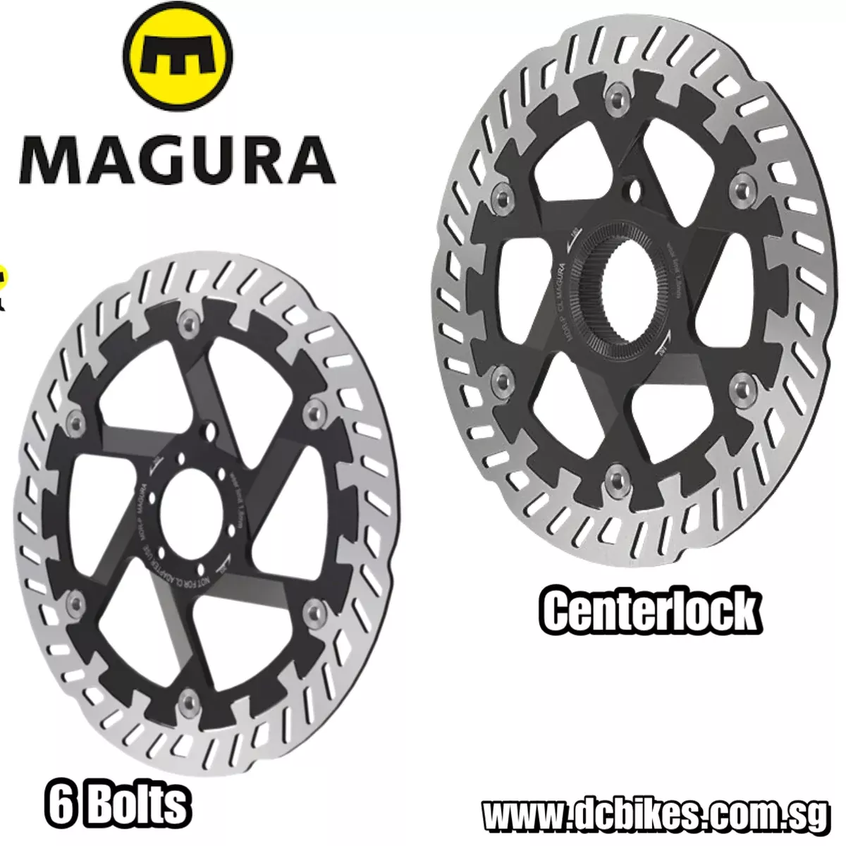 Magura 180mm | 203mm | 220mm MDR-P 6 Bolt Disc Brake Rotor