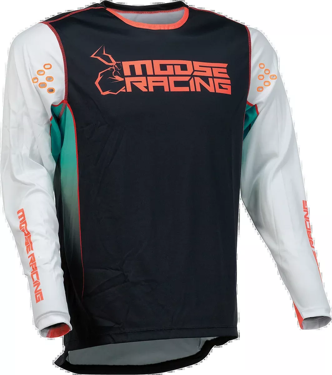 MOOSE RACING Agroid Jersey - Teal/Black - Small 2910-6994
