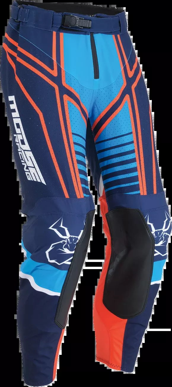 MOOSE RACING Agroid Pants - Blue/Orange - 28 2901-10889