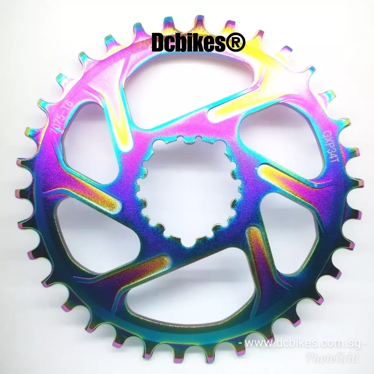 Oil Slick 32T/34T DUB GXP ROUND Boost 148 MTB Narrow Wide Direct Mount Chain Ring