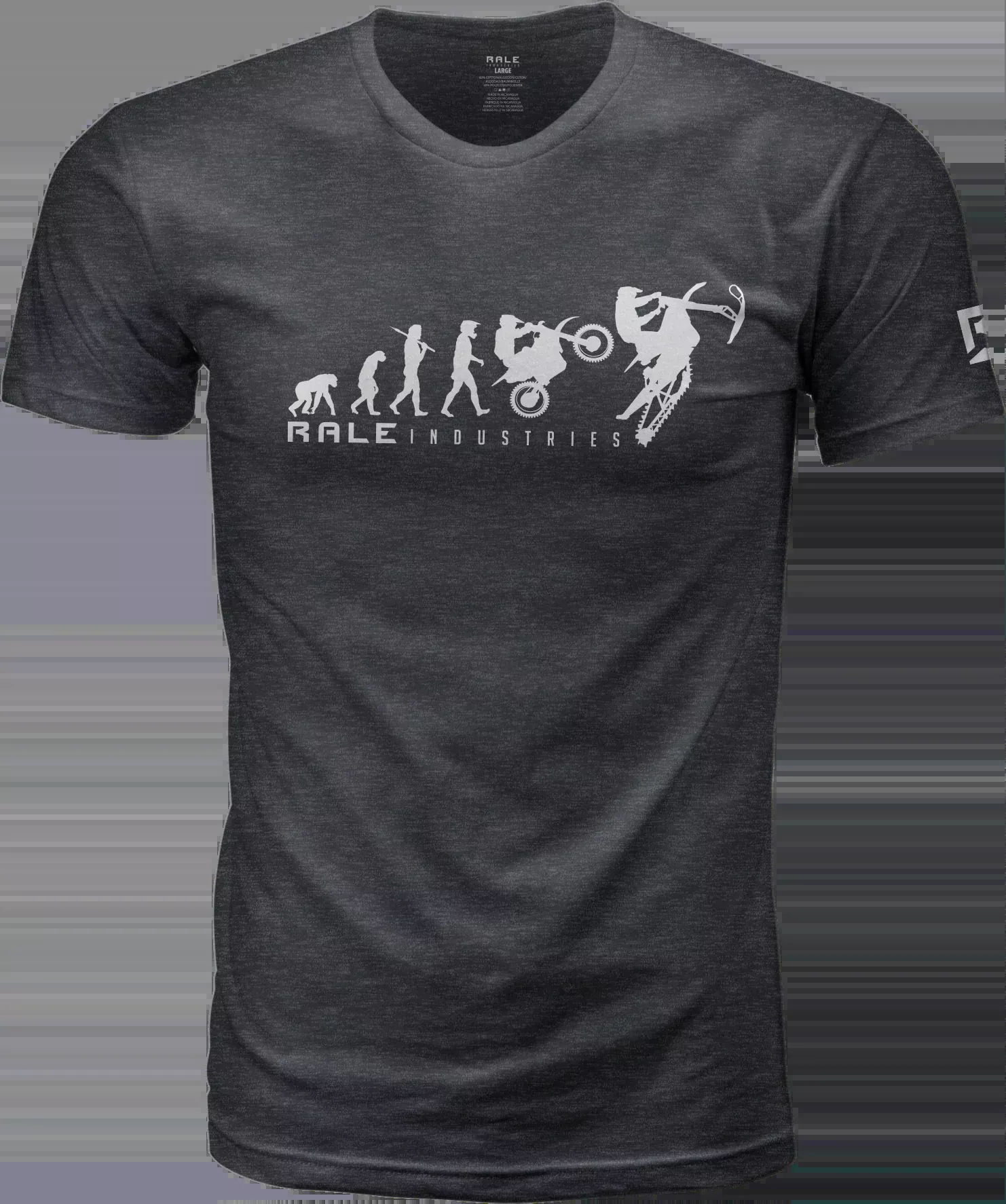 Rale Revolution Tee Grey Md