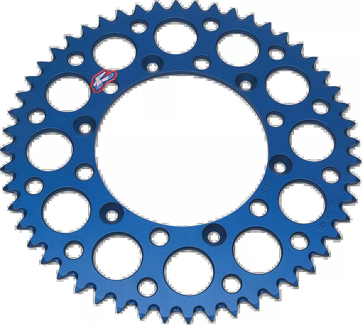 RENTHAL Sprocket - Yamaha - Blue - 52 Tooth 150U-520-52GBBU
