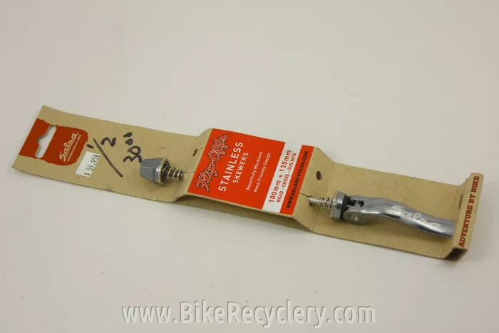 Salsa Flip Offs Front Skewer: 170mm, Pewter, NEW