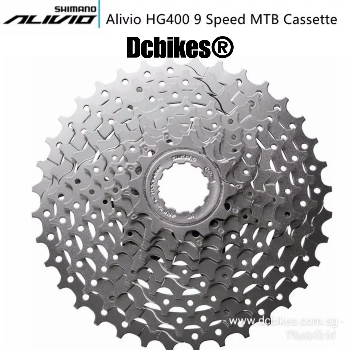 Shimano Alivio 9 Speed 12T - 36T CS-HG400-9s MTB Cassette
