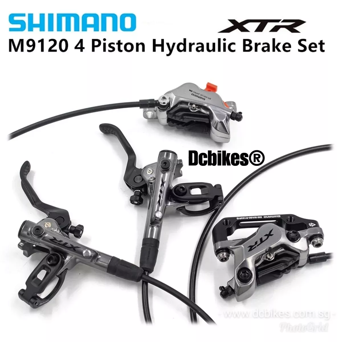 Shimano XTR Ultimate Enduro BR-M9120 4 Pistons MTB Hydraulic Brakes Set