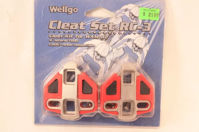 Wellgo RC-3 Cleat Set, for WAM-R2 Pedals: NIB