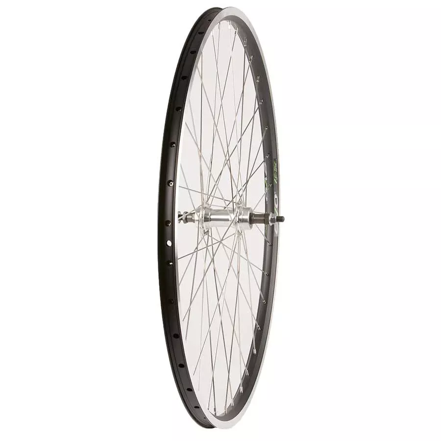 Wheel Shop Touring – 700C – Evo Tour 19 Black/Stainless Rear Bolt-on