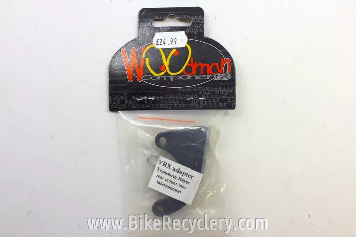 Woodman VRX Adapter: Vintage Hayes 22mm Disc Brake to IS - RARE!
