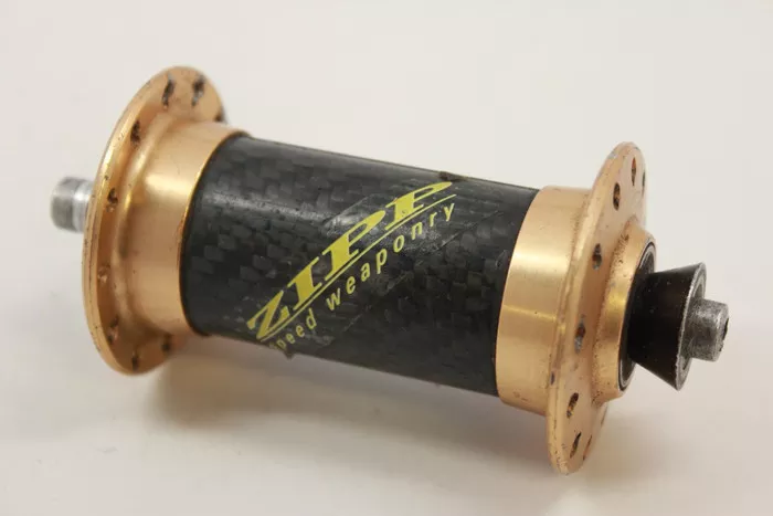 Zipp Ballistic Front Hub Carbon / Gold 24H
