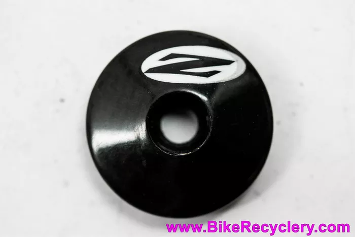 ZIPP Carbon 1 1/8" Headset/Stem Top Cap: Black (take-off)